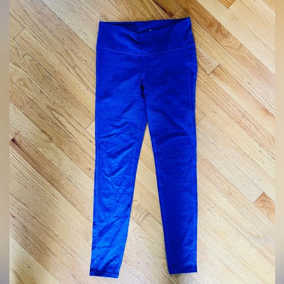 Athleta Pants - Athleta Blue Heather High Rise Leggings Tights